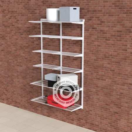 гардеробная система практик home балкон 1 белая гардеробная система практик home балкон 1 белая