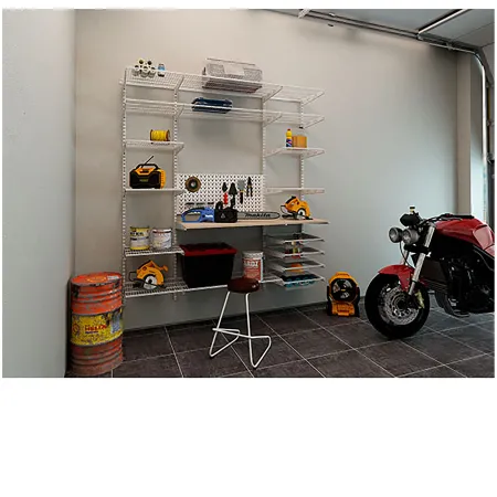 гардеробная система практик home гараж 2 белая гардеробная система практик home гараж 2 белая